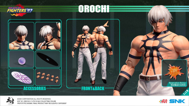 1/12 Scale Tunshi Studio The King of Fighters '97 Orochi action figure - Image 12