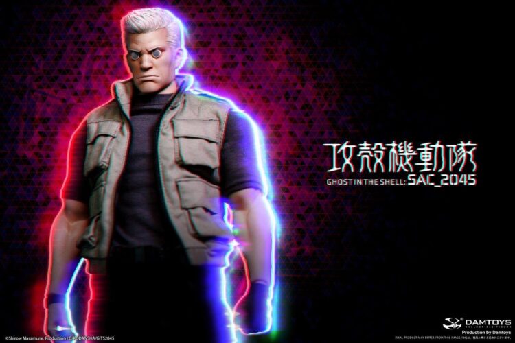 1/6 scale DAM Toys DMS043 Ghost in the Shell SAC_2045 Batou action figure - Image 20