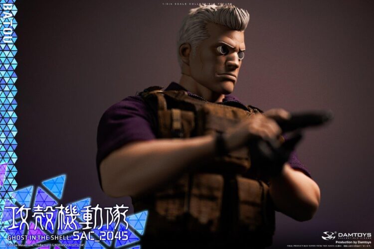 1/6 scale DAM Toys DMS043 Ghost in the Shell SAC_2045 Batou action figure - Image 24