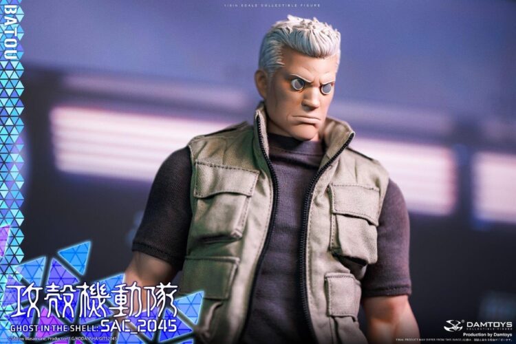 1/6 scale DAM Toys DMS043 Ghost in the Shell SAC_2045 Batou action figure - Image 19