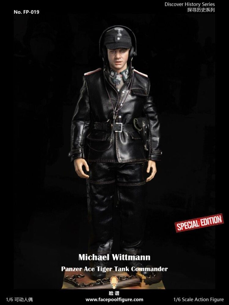 1/6 Scale Facepool FP019B Panzer Ace Michael Wittmann Deluxe Edition Action Figure - Image 7