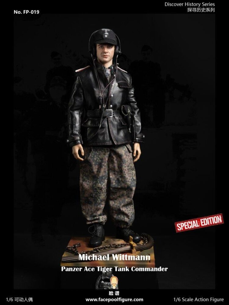 1/6 Scale Facepool FP019B Panzer Ace Michael Wittmann Deluxe Edition Action Figure - Image 6