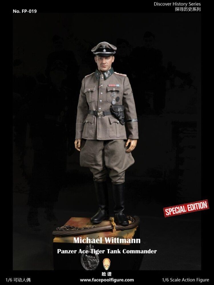 1/6 Scale Facepool FP019B Panzer Ace Michael Wittmann Deluxe Edition Action Figure - Image 3