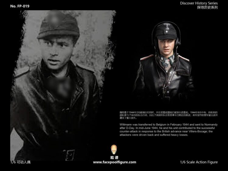 1/6 Scale Facepool FP019B Panzer Ace Michael Wittmann Deluxe Edition Action Figure - Image 21