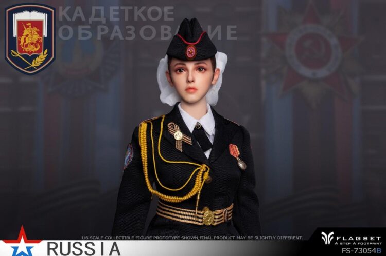 1/6 Scale FLAGSET FS73054B Russian Female Soldier 9th Women’s Military Academy - Image 14