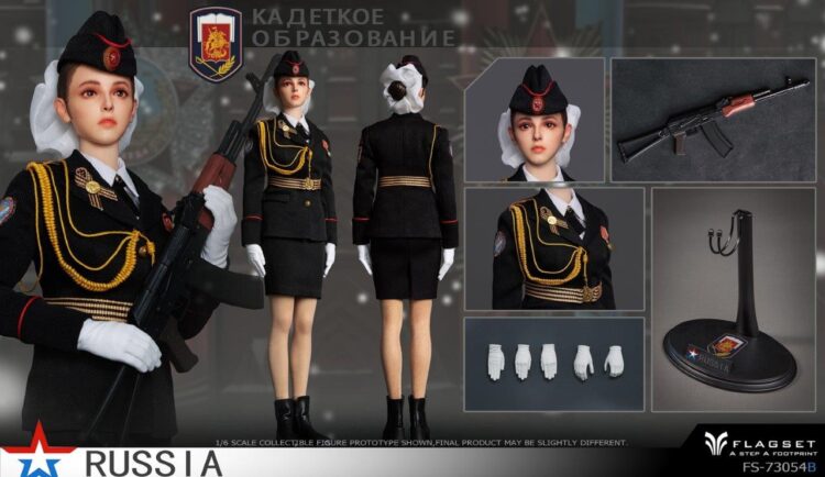 1/6 Scale FLAGSET FS73054B Russian Female Soldier 9th Women’s Military Academy - Image 19