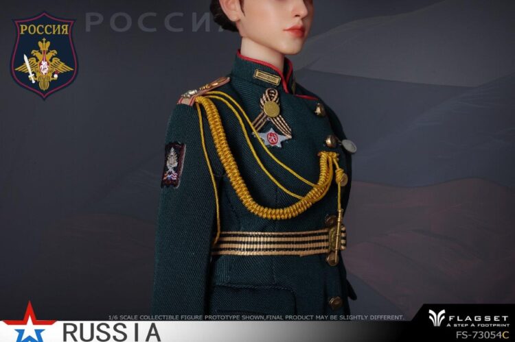 1/6 Scale FLAGSET FS73054C Russian Female Soldier Aerospace Defense Force - Image 15