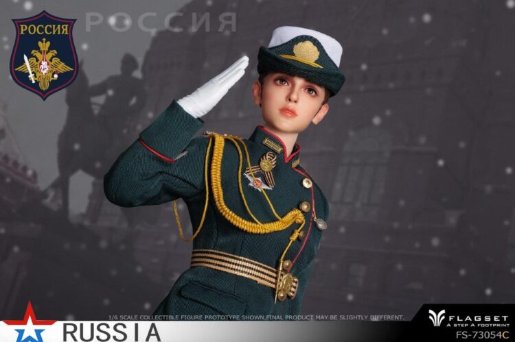 1/6 Scale FLAGSET FS73054C Russian Female Soldier Aerospace Defense Force - Image 13