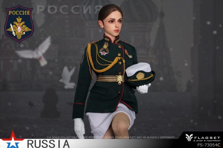 1/6 Scale FLAGSET FS73054C Russian Female Soldier Aerospace Defense Force - Image 12