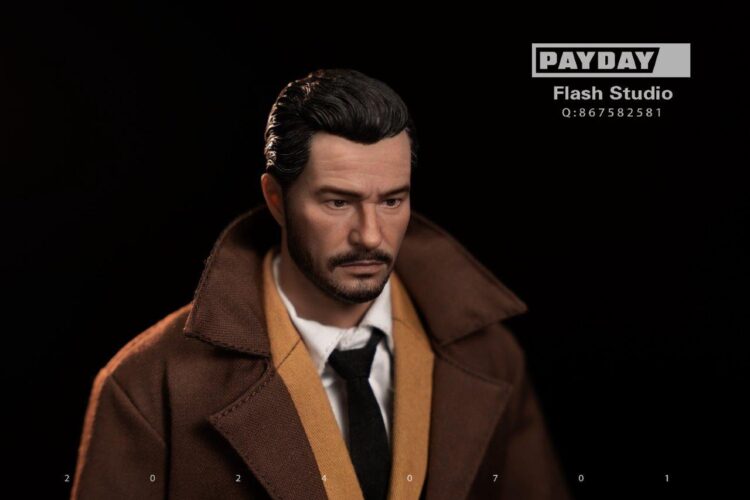 1/6 Scale Flash Studio X-S003 Dallas PayDay Collectibles action figure - Image 11