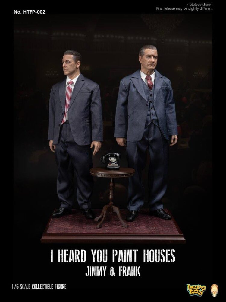 1/6 Scale Herotoy X Facepool I Heard You Paint Houses Jimmy & Frank Set Figure - Image 3