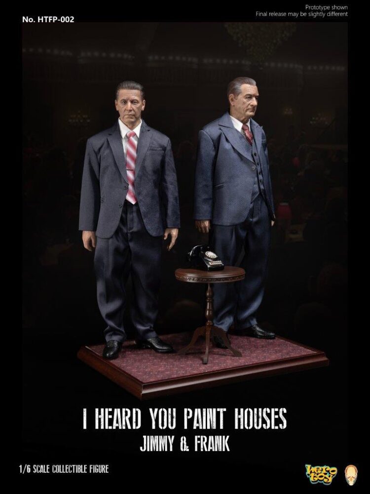 1/6 Scale Herotoy X Facepool I Heard You Paint Houses Jimmy & Frank Set Figure - Image 6