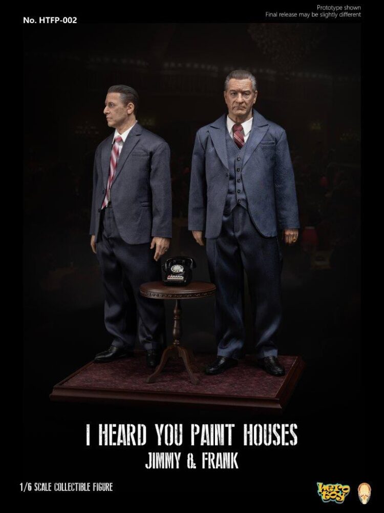 1/6 Scale Herotoy X Facepool I Heard You Paint Houses Jimmy & Frank Set Figure - Image 4