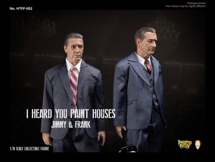 1/6 Scale Herotoy X Facepool I Heard You Paint Houses Jimmy & Frank Set Figure - Image 12