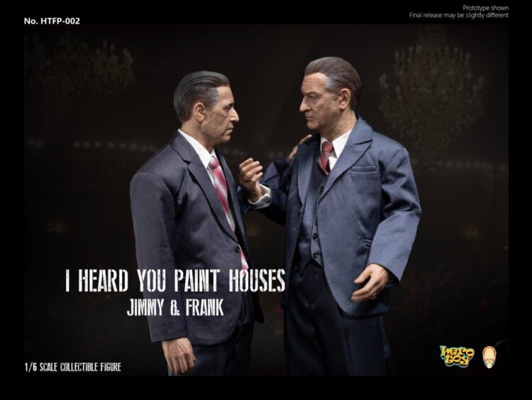 1/6 Scale Herotoy X Facepool I Heard You Paint Houses Jimmy & Frank Set Figure - Image 11