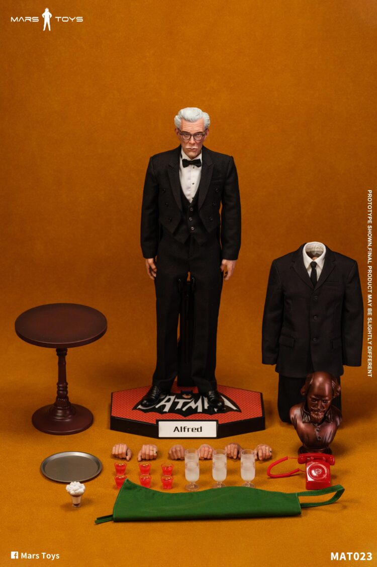 1/6 scale Mars Toys MAT023 Alfred 1966 Version Collectibles Figures - Image 25