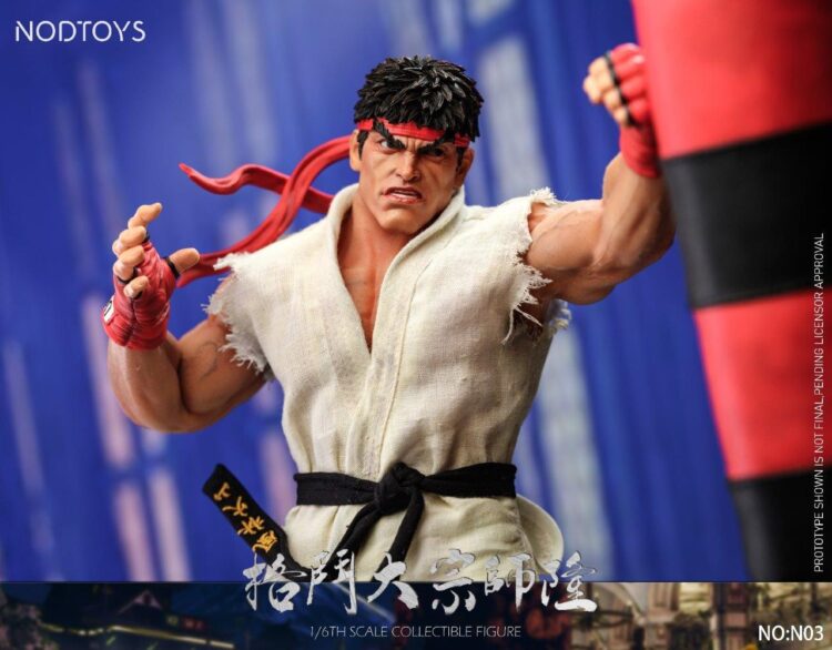 1/6 Scale NOD TOYS NOD-N03 Grandmaster of Fighting Ryu Collectibles Figure - Image 11