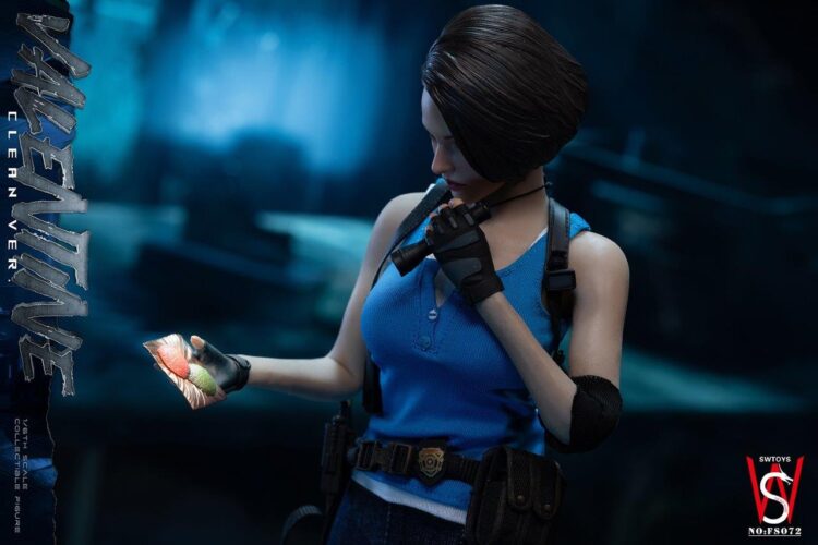 1/6 Scale SW Toys FS072 Resident Evil Jill Valentine Clean Version Collectibles Figure - Image 7