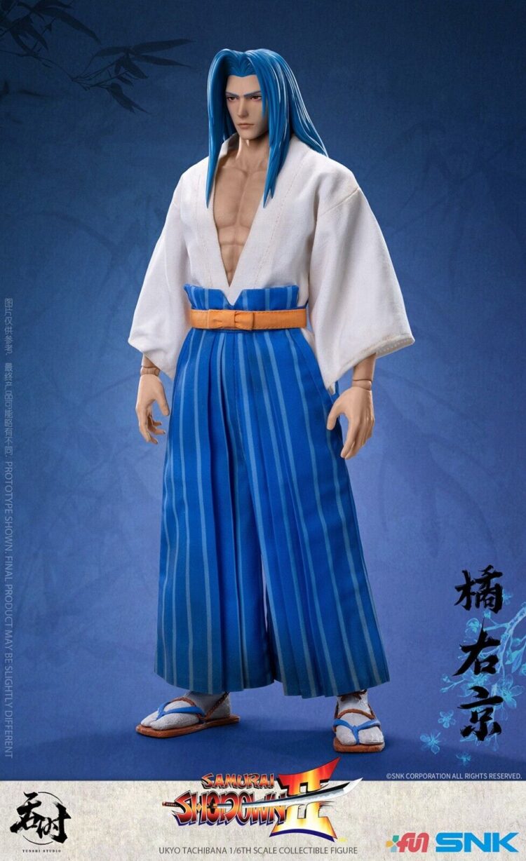 1/6 Scale Tunshi Studio TS-008 Samurai Shodown Ukyo Tachibana action figure - Image 3