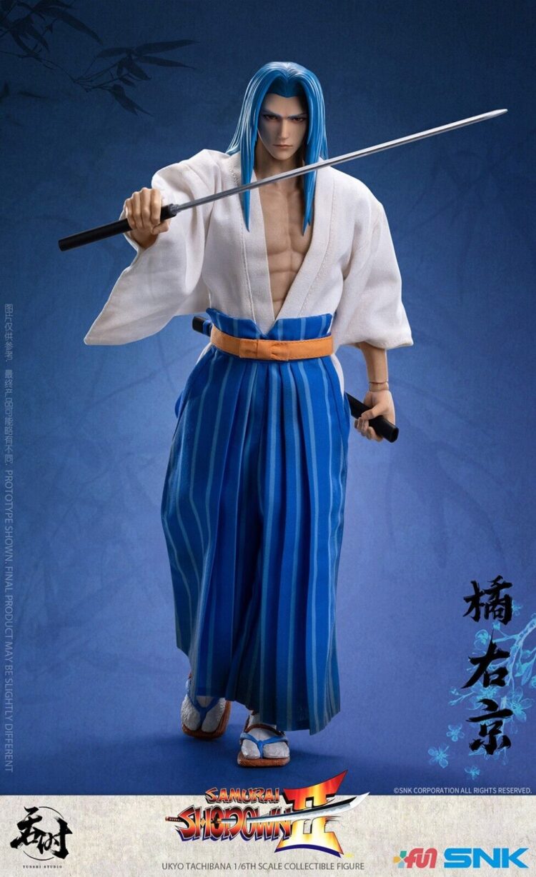 1/6 Scale Tunshi Studio TS-008 Samurai Shodown Ukyo Tachibana action figure - Image 11