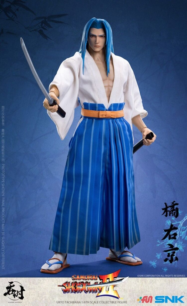 1/6 Scale Tunshi Studio TS-008 Samurai Shodown Ukyo Tachibana action figure - Image 10