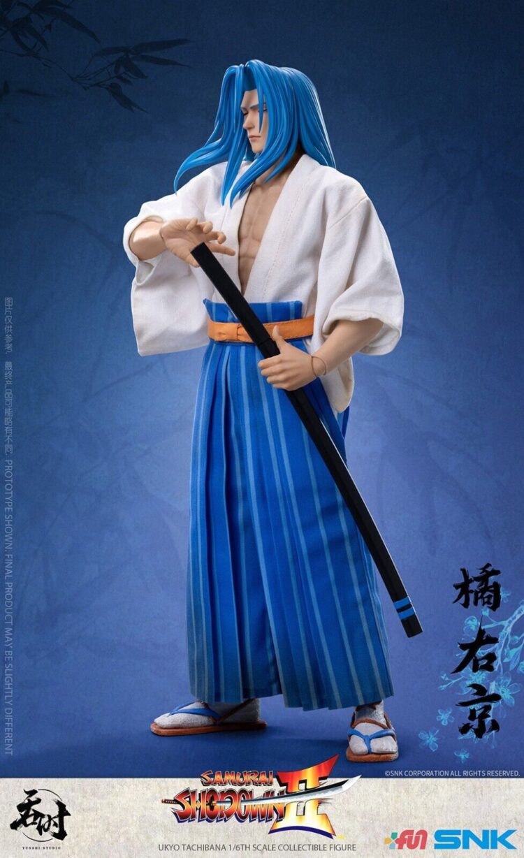 1/6 Scale Tunshi Studio TS-008 Samurai Shodown Ukyo Tachibana action figure - Image 9