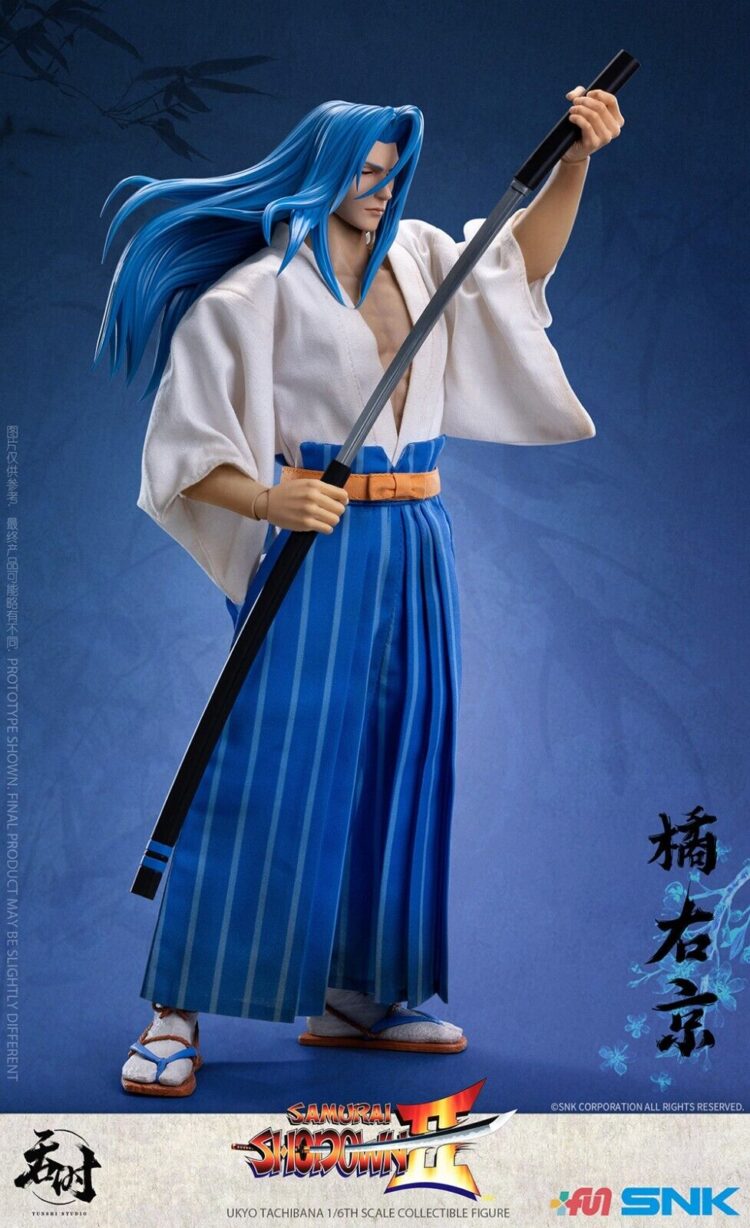 1/6 Scale Tunshi Studio TS-008 Samurai Shodown Ukyo Tachibana action figure - Image 8