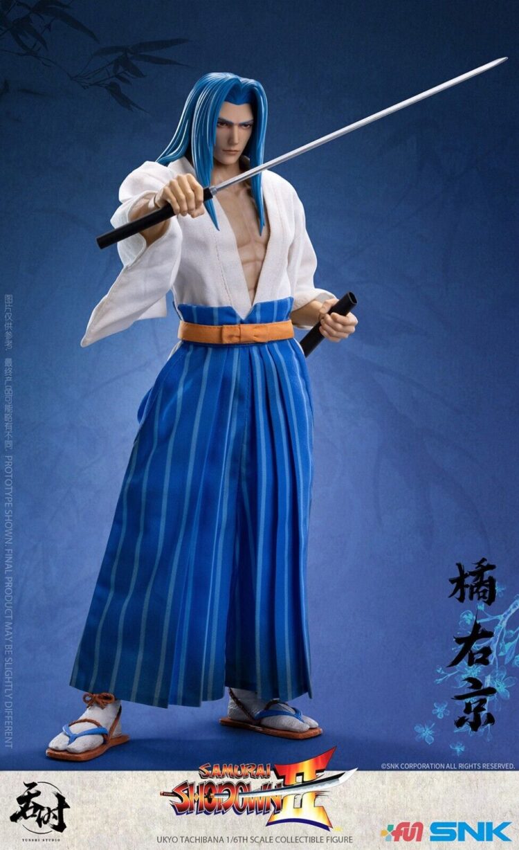 1/6 Scale Tunshi Studio TS-008 Samurai Shodown Ukyo Tachibana action figure - Image 7