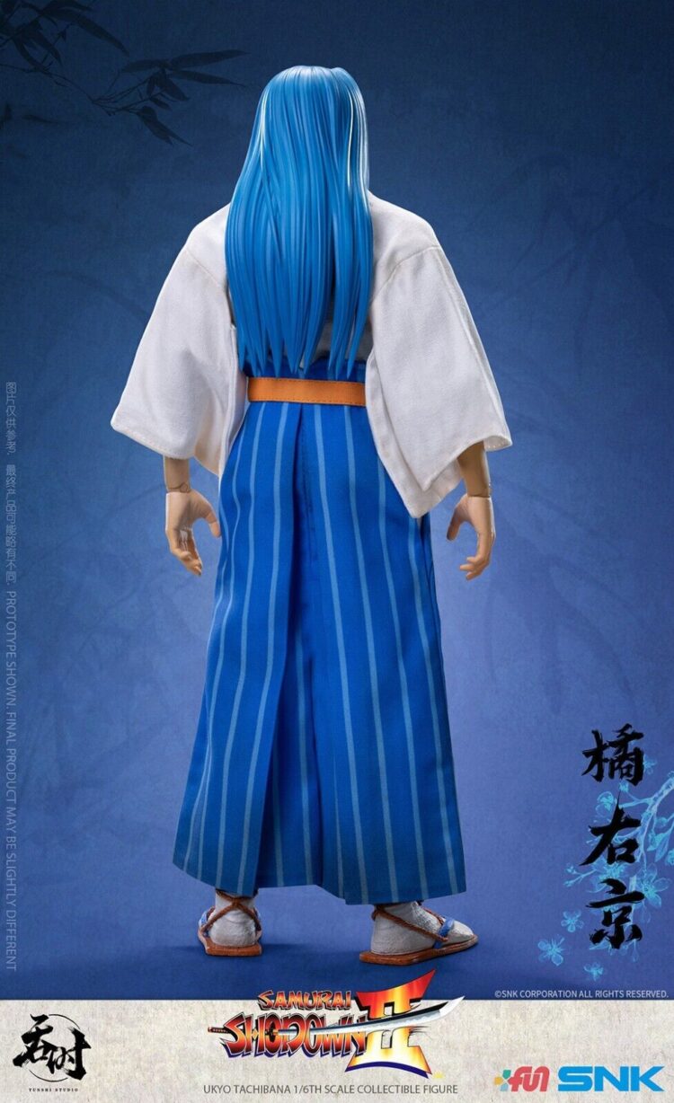 1/6 Scale Tunshi Studio TS-008 Samurai Shodown Ukyo Tachibana action figure - Image 6