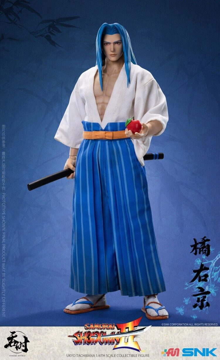 1/6 Scale Tunshi Studio TS-008 Samurai Shodown Ukyo Tachibana action figure - Image 5