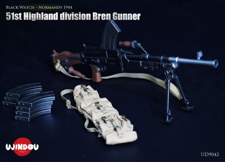 1/6 Scale UJINDOU UD9042 51st Highland division Bren Gunner, Black Watch - Normandy 1944 Figure - Image 20