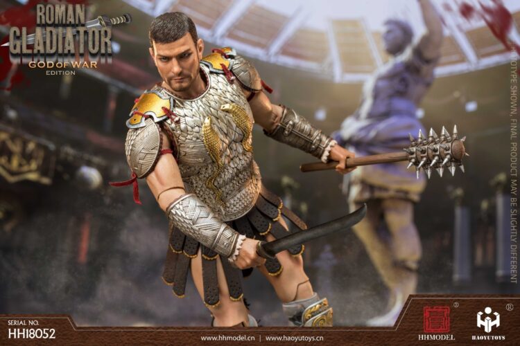 HH model X HaoYu ToysHH18052 Imperial Legion Roman Gladiator Ares Version - Image 12