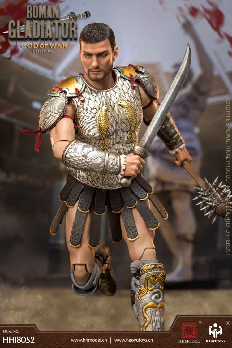 HH model X HaoYu ToysHH18052 Imperial Legion Roman Gladiator Ares Version - Image 11