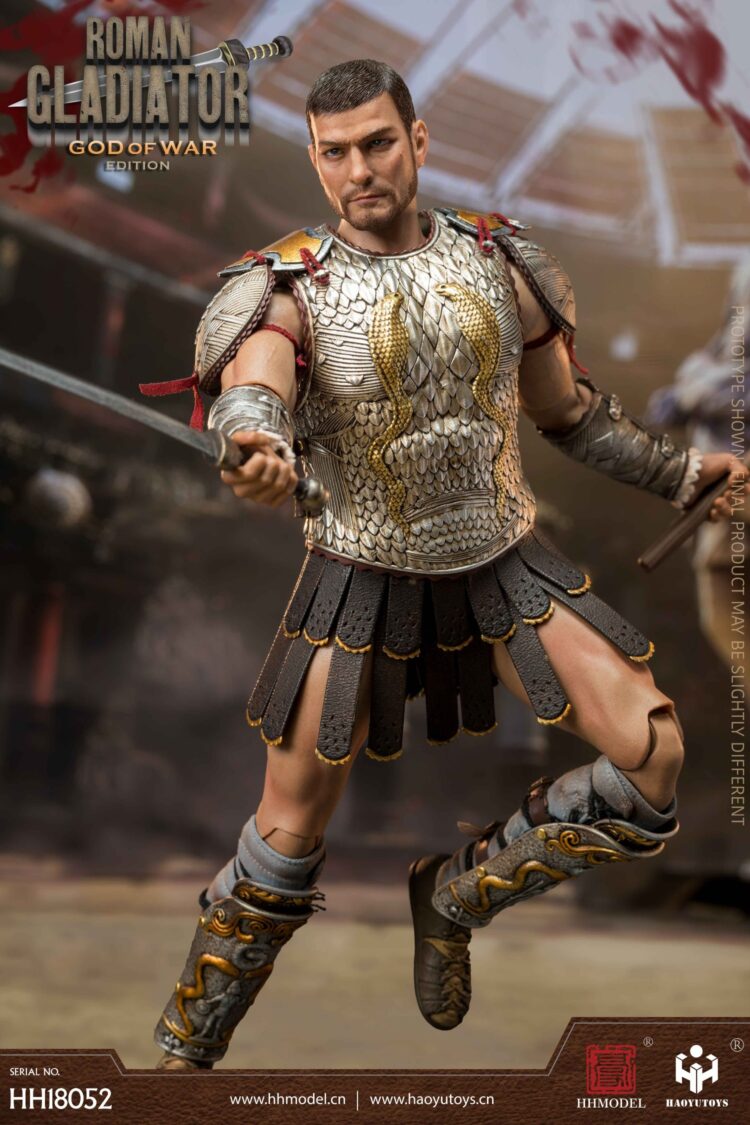 HH model X HaoYu ToysHH18052 Imperial Legion Roman Gladiator Ares Version - Image 5