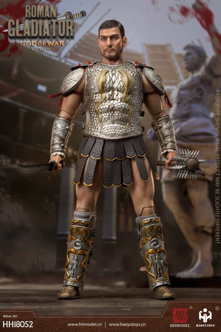 HH model X HaoYu ToysHH18052 Imperial Legion Roman Gladiator Ares Version - Image 4