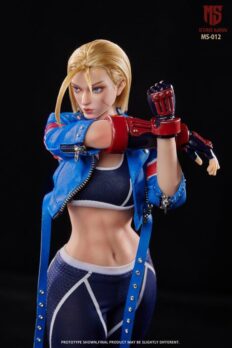 [In-Stock] 1/6 scale Star Man MS-012 Street Fighter 6 Agent-Blue Bee Cammy action figure