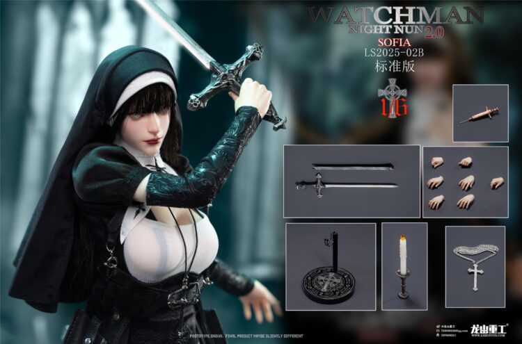 Longshan Heavy Industry LS2025-02B Redemption of the Night” Second Round Sophia Regular Edition Figure - Image 5