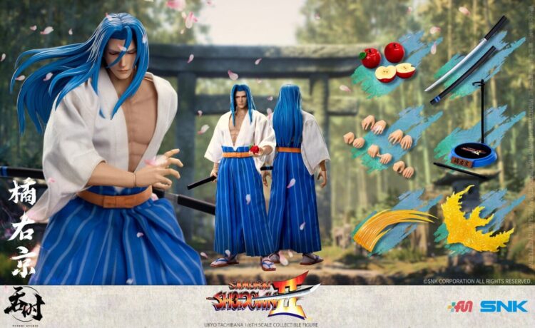 1/6 Scale Tunshi Studio TS-008 Samurai Shodown Ukyo Tachibana action figure - Image 13