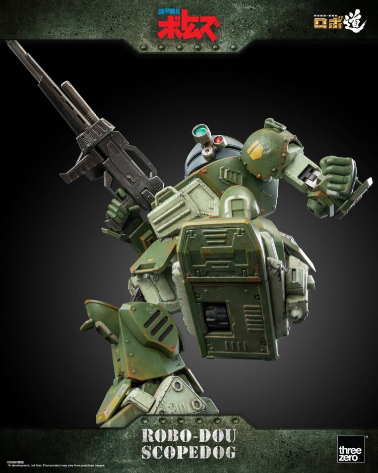 ThreeZero 3Z01900W0 ROBO-DOU Armored Trooper Votoms Scopedog - Image 9