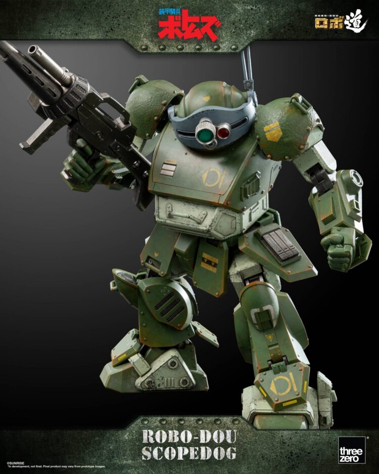 ThreeZero 3Z01900W0 ROBO-DOU Armored Trooper Votoms Scopedog - Image 7