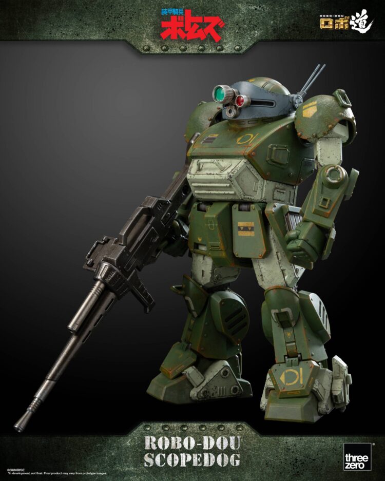 ThreeZero 3Z01900W0 ROBO-DOU Armored Trooper Votoms Scopedog - Image 3