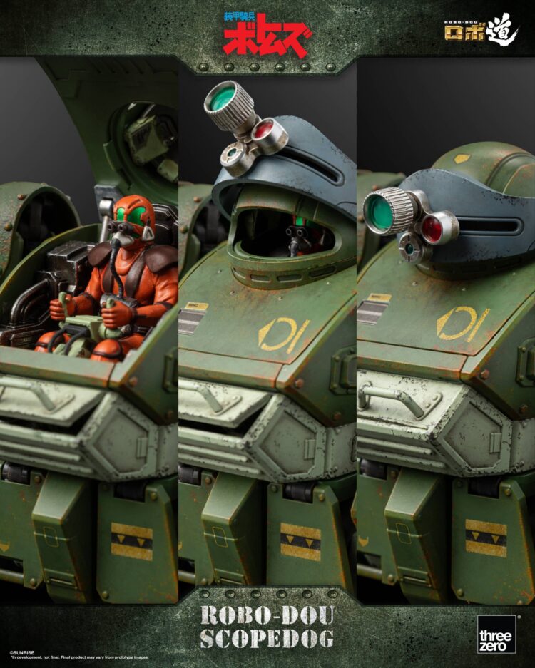 ThreeZero 3Z01900W0 ROBO-DOU Armored Trooper Votoms Scopedog - Image 16