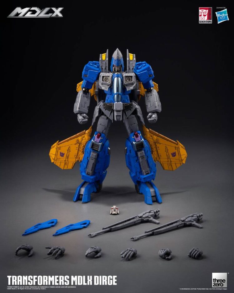 ThreeZero Transformers MDLX Scale Dirge (Kelvin Sau Redesign) Collectible Figure - Image 14