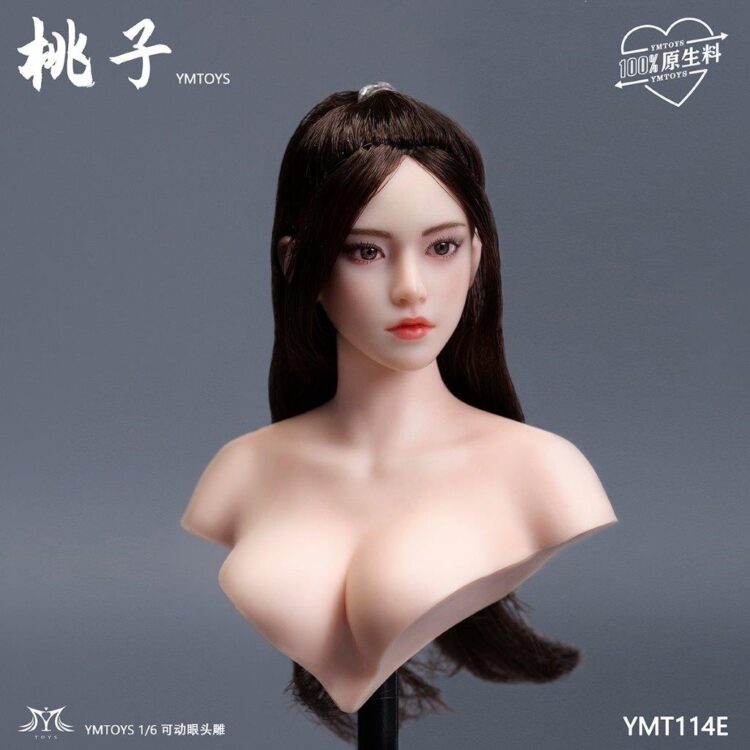 YM Toys 1/6 Taozi Female HeadSculpt with Movable Eyes Deer - Image 21