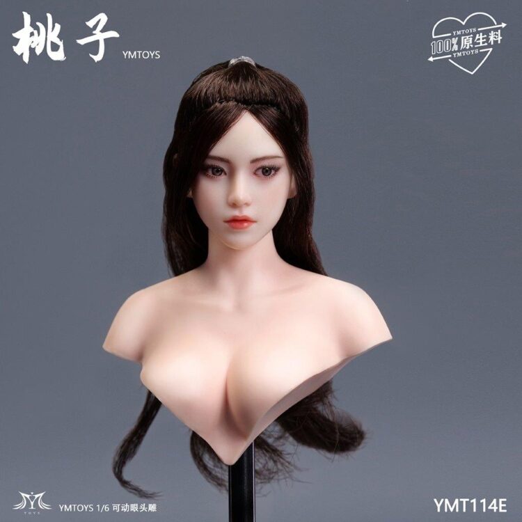 YM Toys 1/6 Taozi Female HeadSculpt with Movable Eyes Deer - Image 20