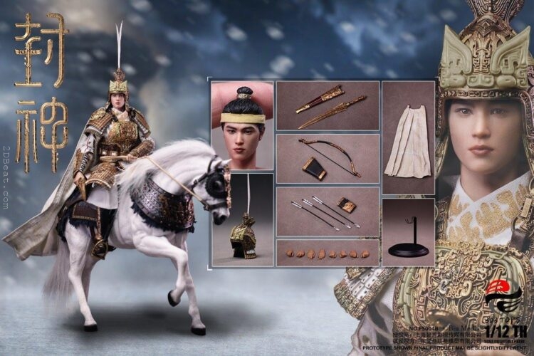 1/12 Scale 303 Toys FS004B Creation of the Gods I: Kingdom of Storms Ji Fa Deluxe Warhorse Edition - Image 12