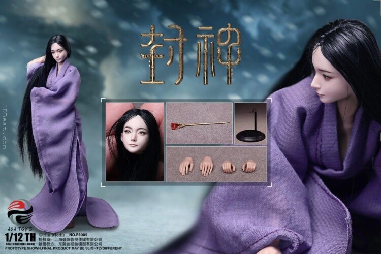 1/12 Scale 303Toys FS005 Creation of the Gods I: Kingdom of Storms Da Ji Fox Spirit Edition - Image 7