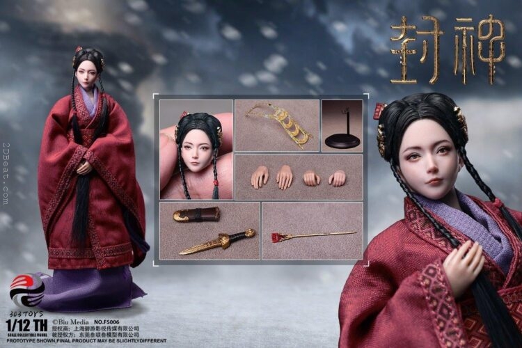 1/12 Scale 303Toys FS006 Da Ji Lady Su from Jizhou Edition in Creation of the Gods I: Kingdom of Storms - Image 10