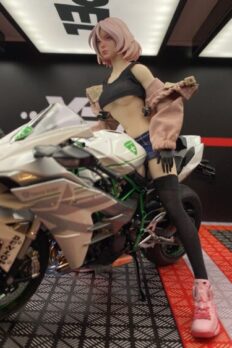 1/12 Scale BJD A-Si 2 Fairy Body Outfit – Functional Short Jacket and Cargo Pants Set for BJD, Romankey