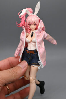 1/12 Scale Colorful Windbreaker / Tactical Jacket for 6" romankey figma action figure